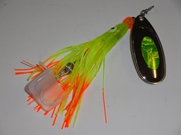 Show details for Chartreuse and Hot Orange #1089 Picture of Chartreuse and Hot Orange #1089