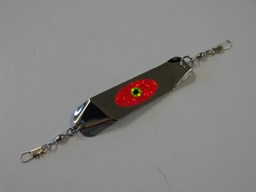 Show details for Pink with Chartreuse Dot #1155 Picture of Pink with Chartreuse Dot #1155