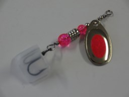 Show details for Hot Pink and Silver #1309 Picture of Hot Pink and Silver #1309