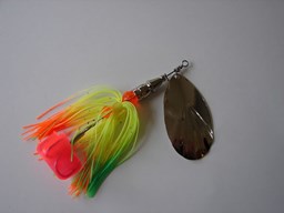 Show details for Chartreuse with Green and Orange Tips # 135 Picture of Chartreuse with Green and Orange Tips # 135