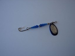 Show details for Blue Black Sparkle with Bait Hook #154 Picture of Blue Black Sparkle with Bait Hook #154