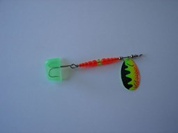 Show details for Fire Tiger with Treble Hook #145 Picture of Fire Tiger with Treble Hook #145
