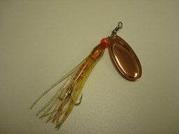 Show details for Kokanee Katcher Copper with Chartreuse # 520 Picture of Kokanee Katcher Copper with Chartreuse # 520