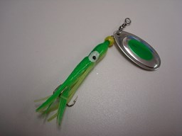Show details for Kokanee Katcher Green with Chartreuse # 522 Picture of Kokanee Katcher Green with Chartreuse # 522