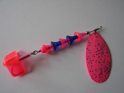 Show details for Hot Pink Blue with Blue Glitter #379 Picture of Hot Pink Blue with Blue Glitter #379