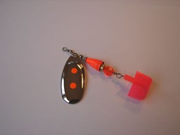 Show details for Hot Orange Dots #199 Picture of Hot Orange Dots #199