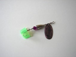 Show details for Black with Purple Glitter #224 Picture of Black with Purple Glitter #224