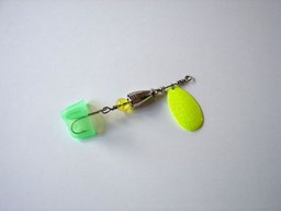 Show details for Chartreuse and Chartreuse Sparkle #230 Picture of Chartreuse and Chartreuse Sparkle #230