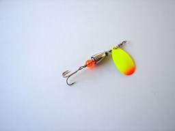 Show details for Chartreuse with Orange Tip #236 Picture of Chartreuse with Orange Tip #236