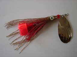 Show details for Gold and Red Glitter with Red Skirt #275 Picture of Gold and Red Glitter with Red Skirt #275