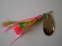 Show details for Green and Pink with Chartreuse and Green Tip Skirt #270 Picture of Green and Pink with Chartreuse and Green Tip Skirt #270