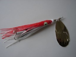 Show details for Red White with Silver Skirt #250 Picture of Red White with Silver Skirt #250