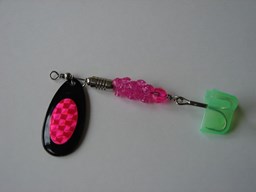 Show details for Black Pink Prism with Glitter Pink #439 Picture of Black Pink Prism with Glitter Pink #439