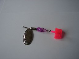 Show details for Hammered Nickel with Opal Pink #450 Picture of Hammered Nickel with Opal Pink #450