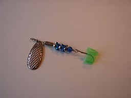 Show details for Silver Diamond with Metallic Silver and Blue #466 Picture of Silver Diamond with Metallic Silver and Blue #466
