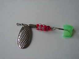 Show details for Silver Diamond with Red Clear # 436 Picture of Silver Diamond with Red Clear # 436