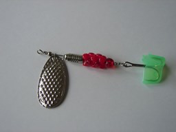 Show details for Silver Diamond with Red Red # 437 Picture of Silver Diamond with Red Red # 437