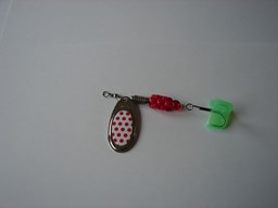Show details for White Red Dots with Red #426 Picture of White Red Dots with Red #426