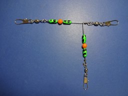 Show details for Green with Black Dots #676 Picture of Green with Black Dots #676