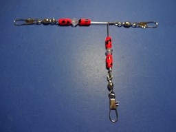 Show details for Red with Black Dots #677 Picture of Red with Black Dots #677