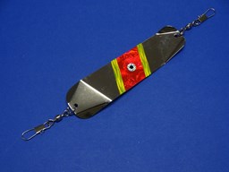 Show details for Salmon Flasher Yellow/Red Holographic #717 Picture of Salmon Flasher Yellow/Red Holographic #717
