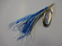 Show details for Blue and Silver Glitter #854 Picture of Blue and Silver Glitter #854