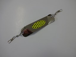 Show details for Chartreuse with Black Dots #871 Picture of Chartreuse with Black Dots #871