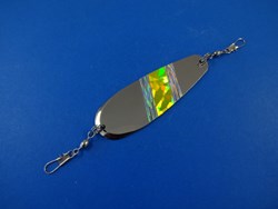Picture of Chartreuse and Silver Holographic #1160