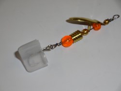 Picture of Transparent Orange and Brass #1267