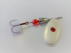 Picture of Pearl White with Nickel Bell #1398
