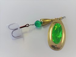 Picture of Emerald Green with Gold Blade #1404
