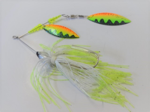 Fire Shad Combination Spinnerbait