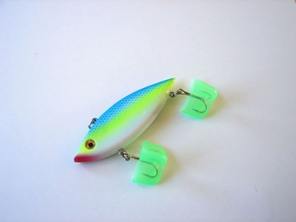 Picture of Chartreuse with Blue Back # 82