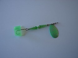 Picture of Green Scale with Treble Hook #147