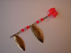 Picture of Pink Hammered Brass #398