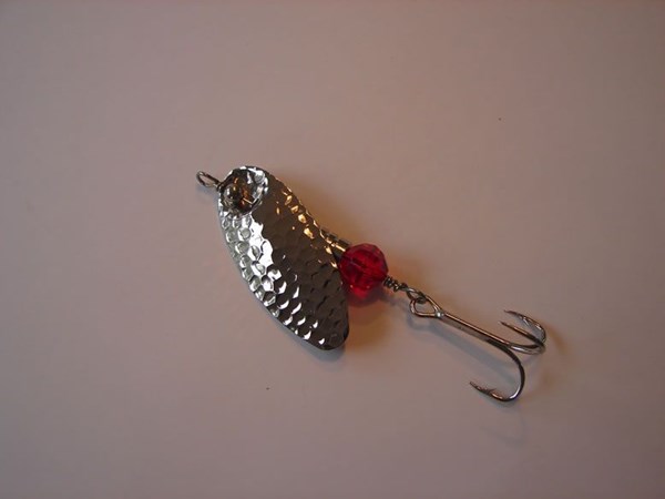 Picture of Hammered Nickel with Red #342
