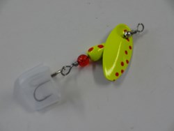 Picture of Chartreuse Red Dots #659
